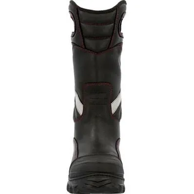 Rocky Women's Code Red Struct 14" WP Comp Toe Fire Boot -Black- RKD0092