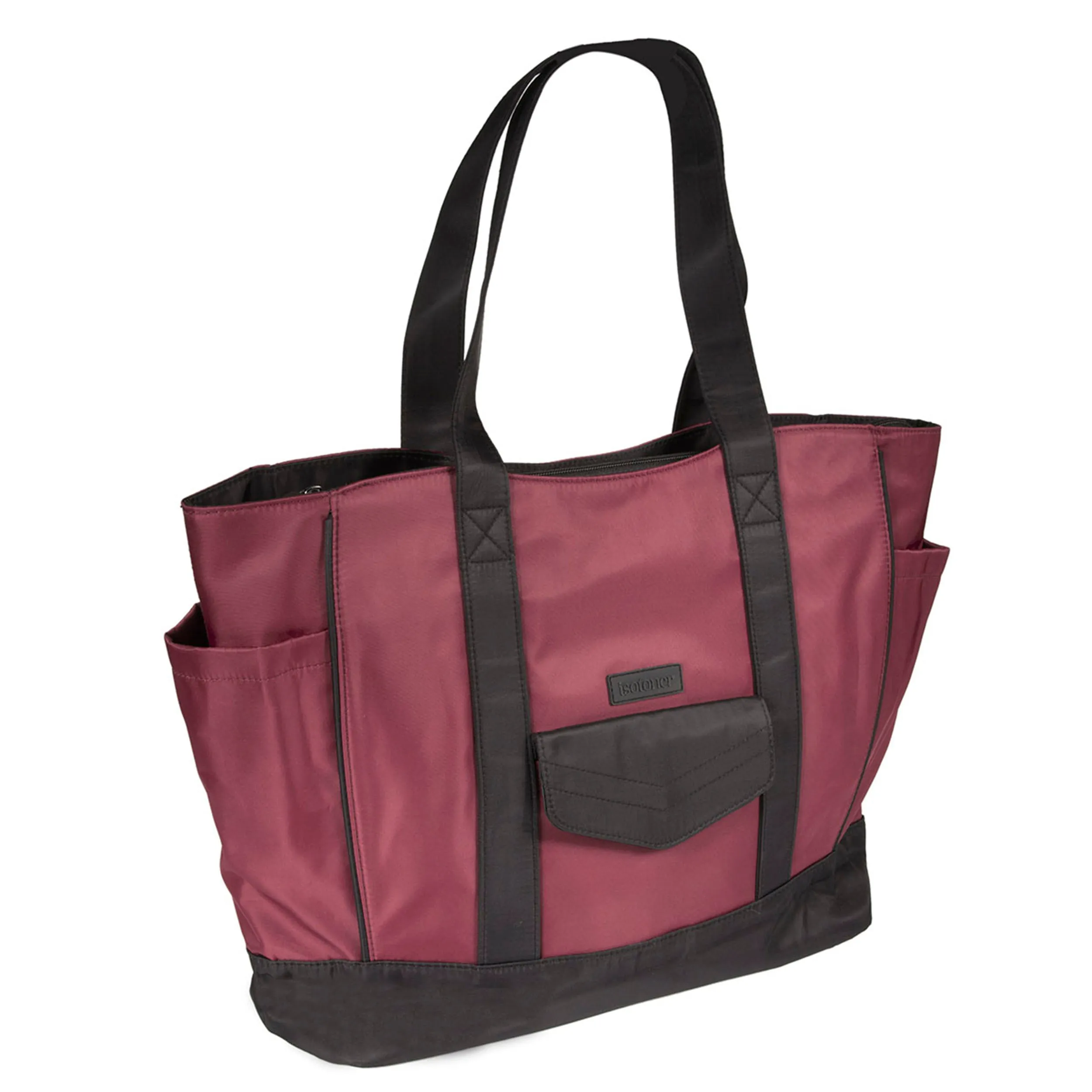 Sac Cabas femme Bordeaux Grand