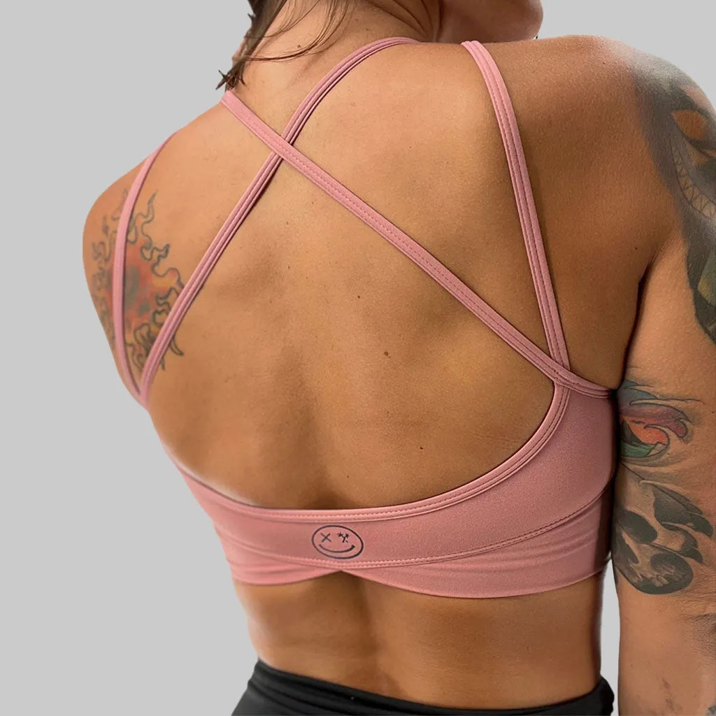 Salty Savage Ladies "Peace Skeleton” V Cut Sports Bra