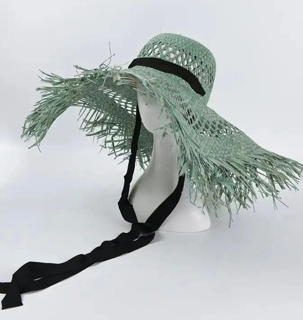 Sea Breeze Raffia Hat