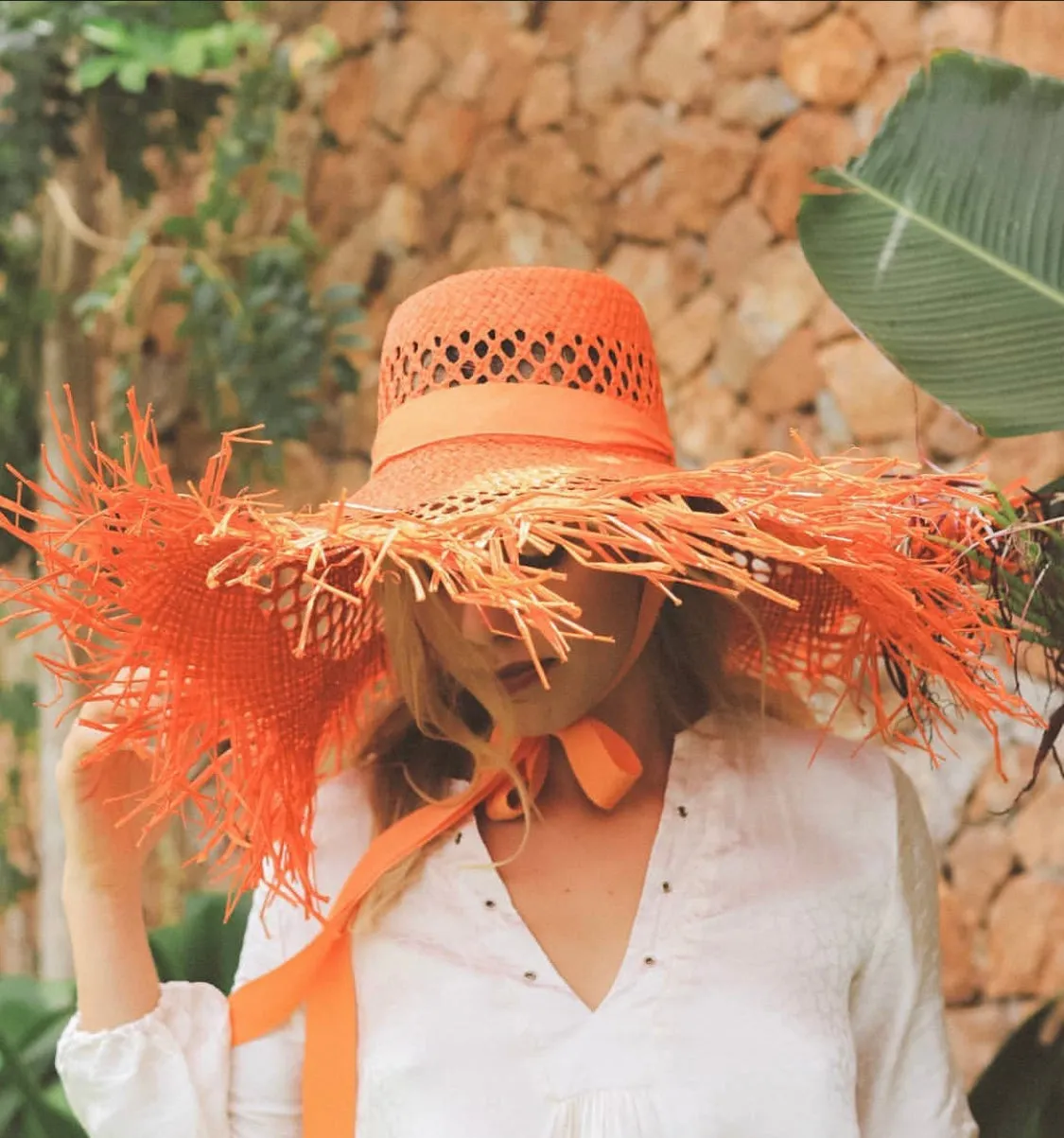 Sea Breeze Raffia Hat