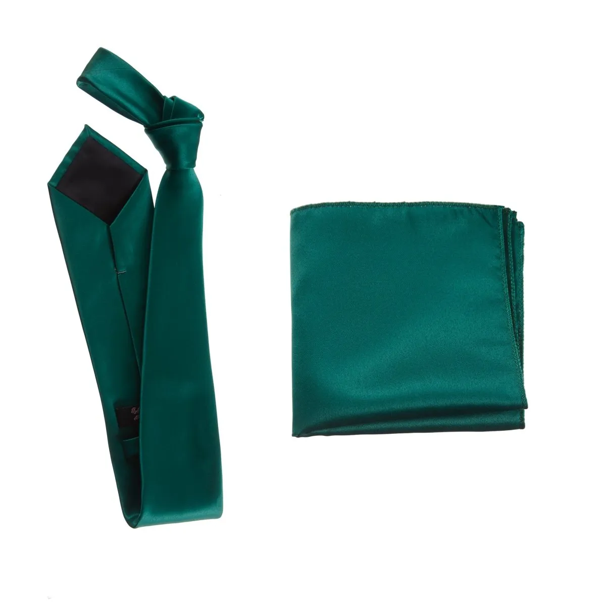 Self-Tie Windsor Necktie & Pocket Square Set | Over 30 Colors