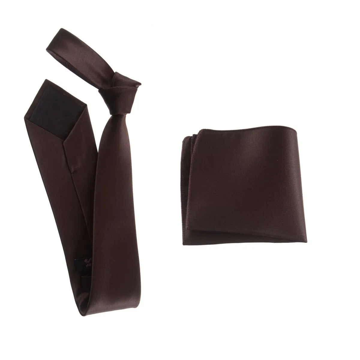 Self-Tie Windsor Necktie & Pocket Square Set | Over 30 Colors