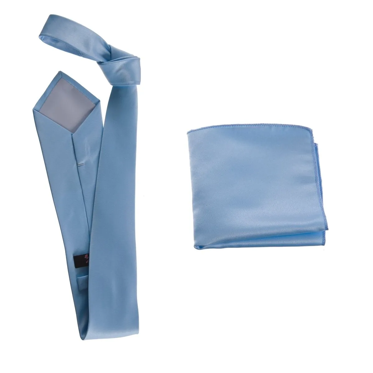 Self-Tie Windsor Necktie & Pocket Square Set | Over 30 Colors