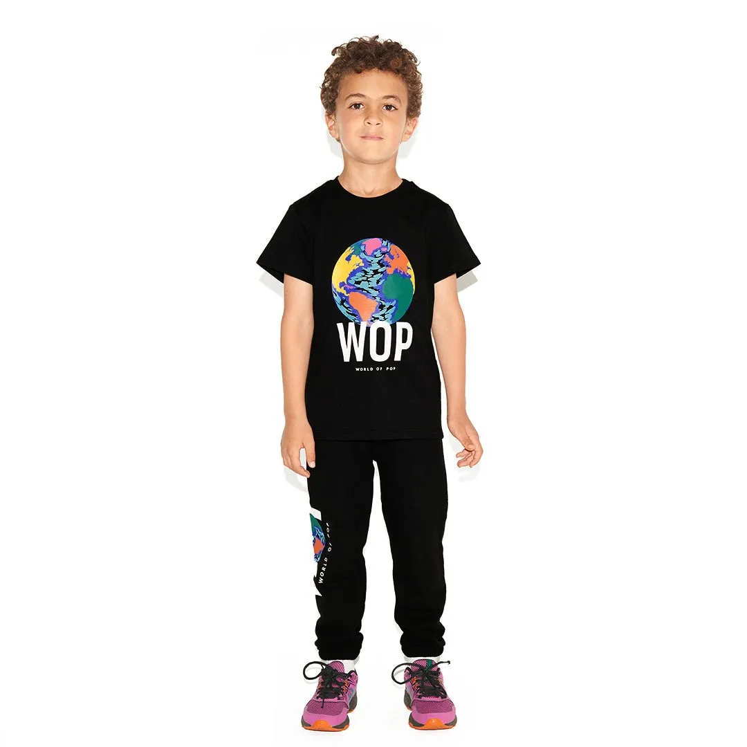 Short-sleeved T-shirt for children in organic cotton