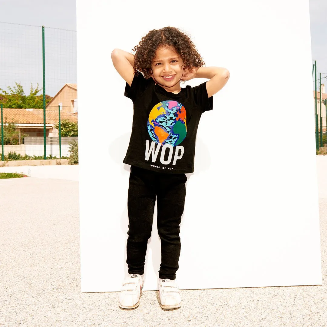 Short-sleeved T-shirt for children in organic cotton