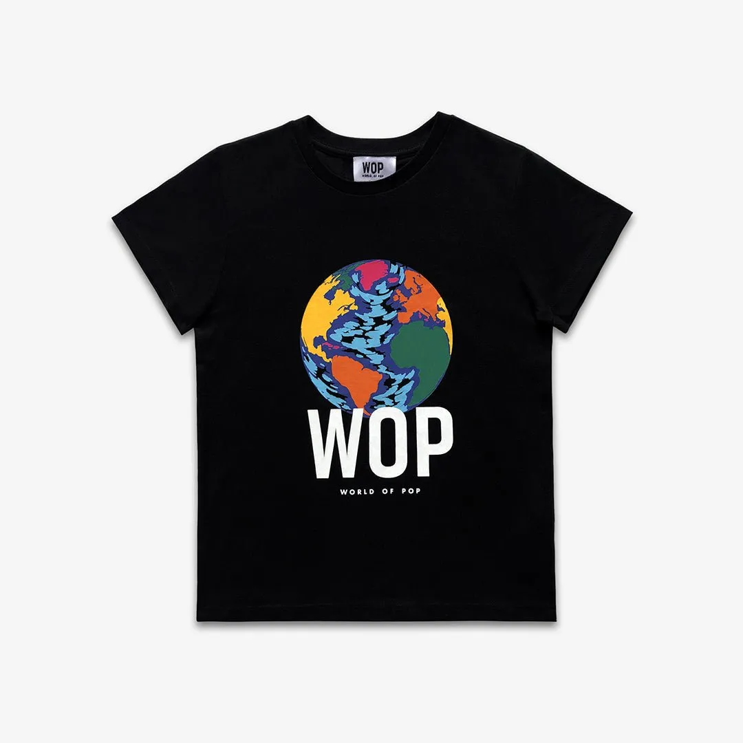 Short-sleeved T-shirt for children in organic cotton