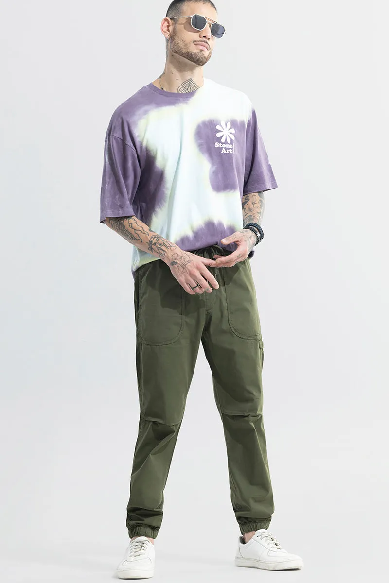 Slayer Green Cargo Pant