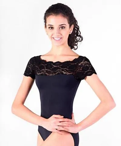 So Danca lace top leotard SL-16