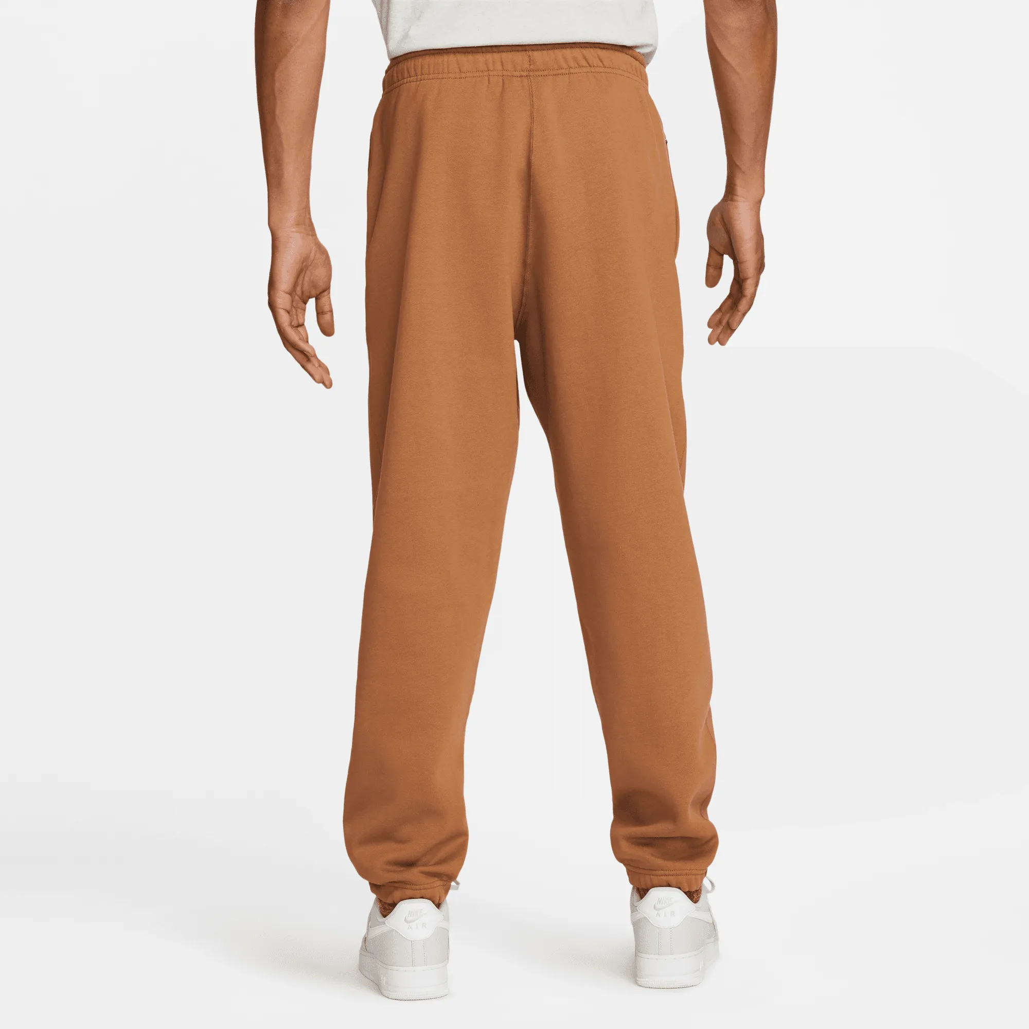 SOLOSWOOSH HW BB PANT ALE BROWN WHITE