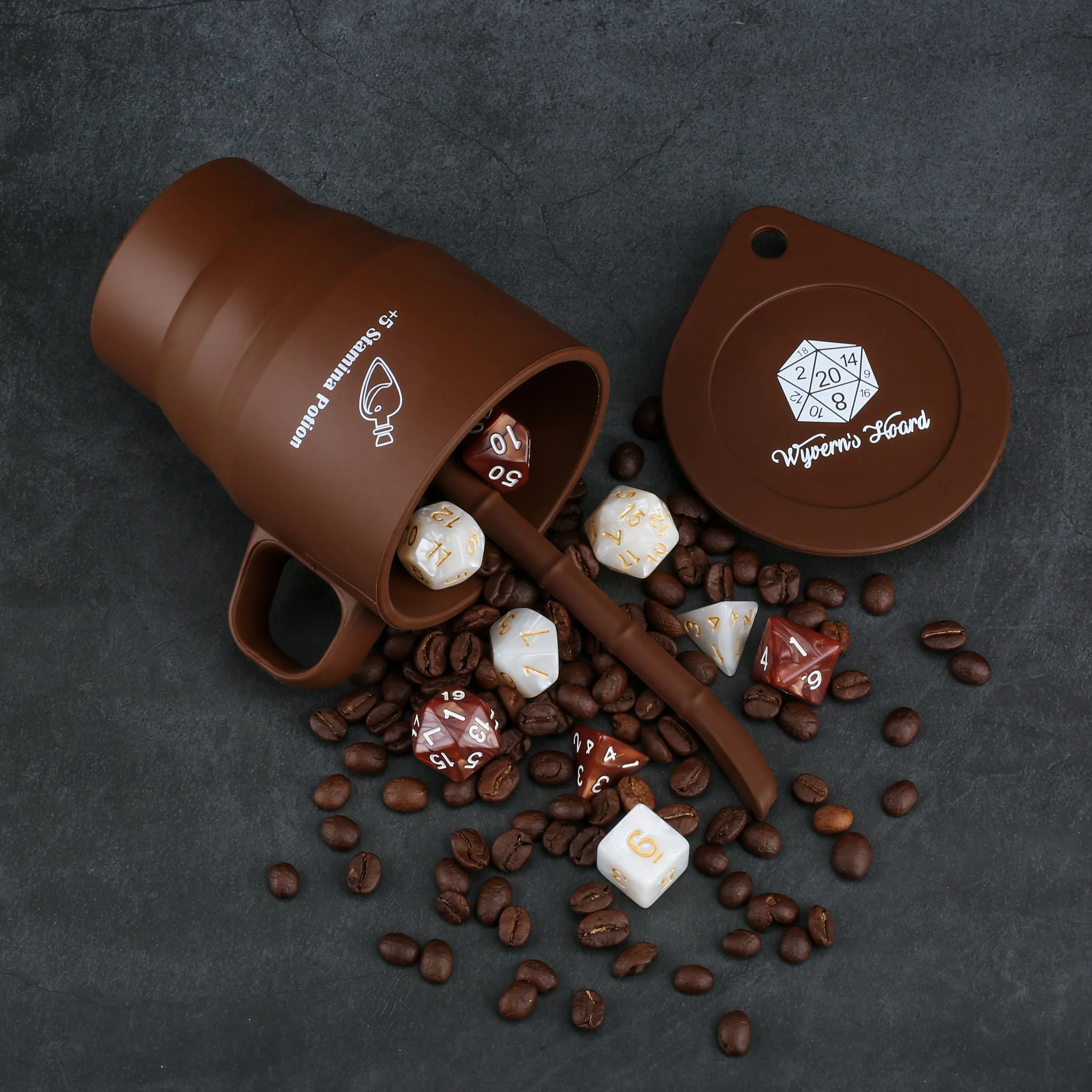 Special Blend Milk Coffee Cafe Dice Set