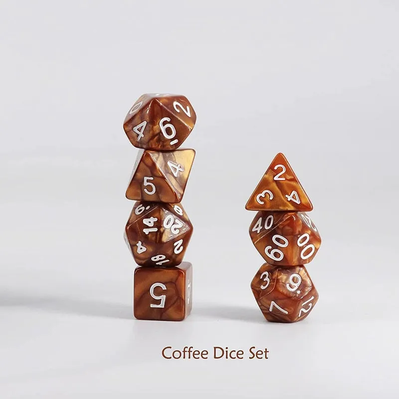 Special Blend Milk Coffee Cafe Dice Set