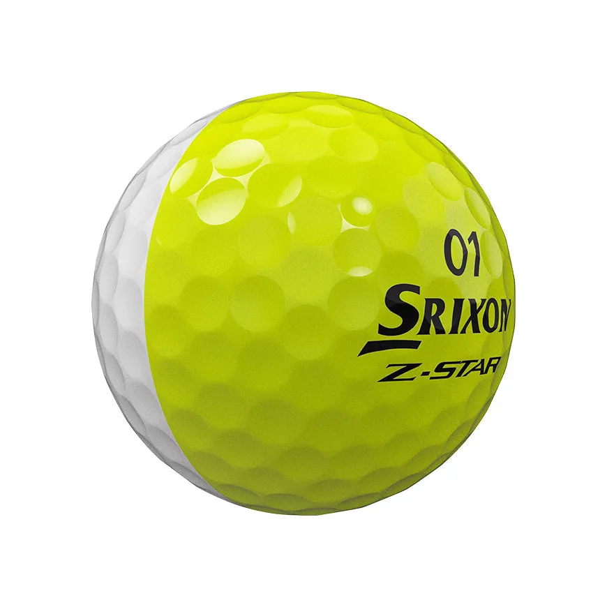 Srixon Z-Star Tour Divide Golf Balls - Sleeve