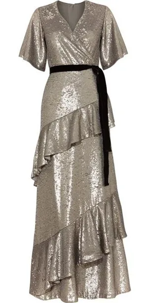 Starlette Sequined Maxi Dress