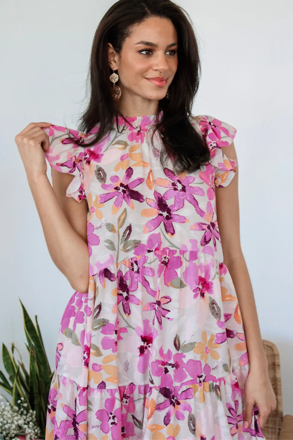 Superbloom Floral Midi Dress