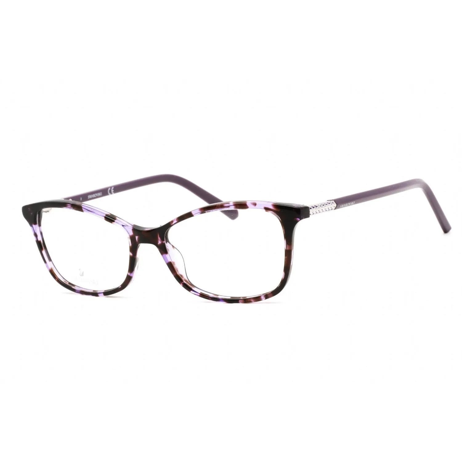 SWAROVSKI SK5239 Eyeglasses Colored Havana / Clear Lens