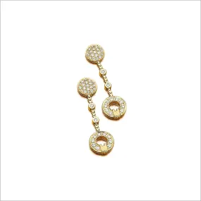 Tempia 18K Gold & Diamond Earrings