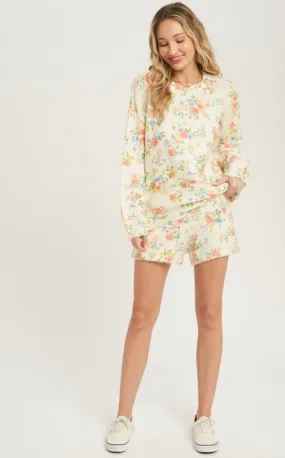 The Ava Floral Pullover