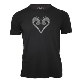 Tonn Men's Ocean Lovers T-shirt - Black