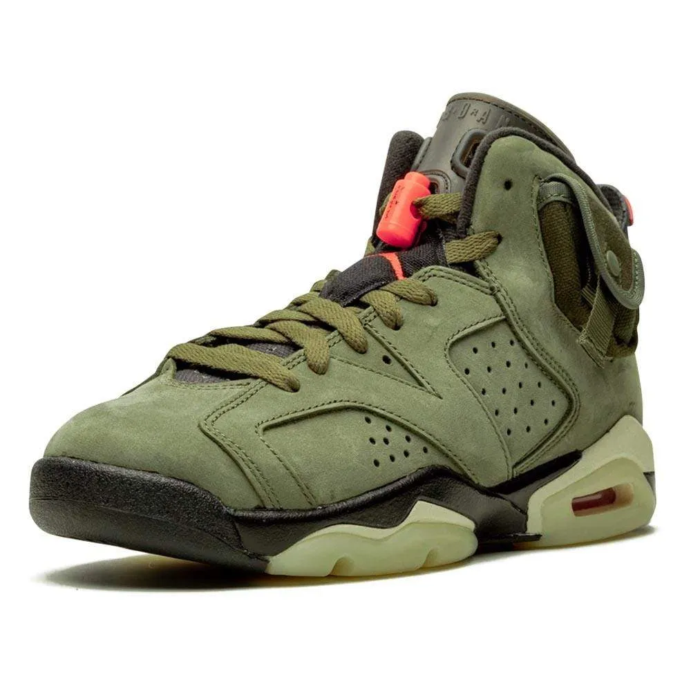 Travis Scott x Air Jordan 6 Retro GS 'Olive'