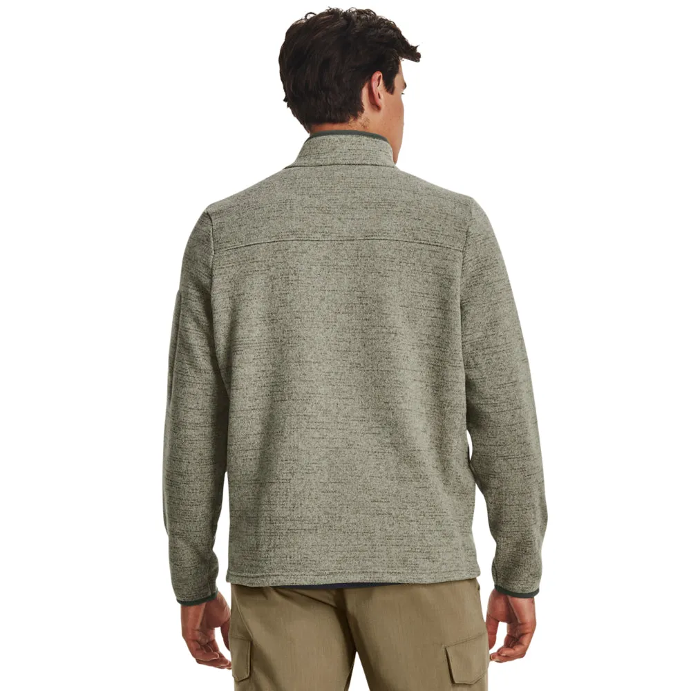 'Under Armour' Men's Specialist 1/4 Zip Pullover - Grove Green