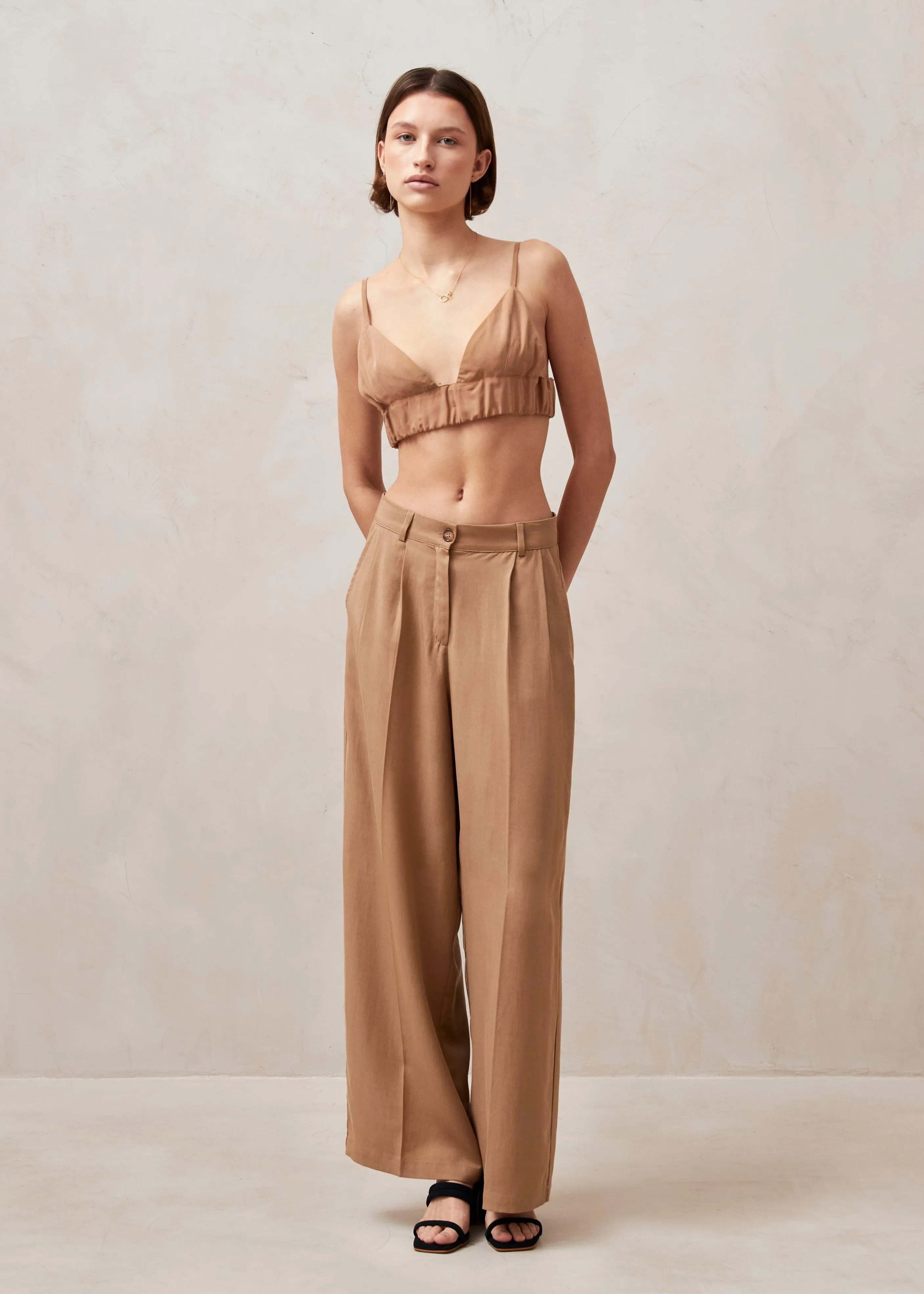 Valentina Beige Pants