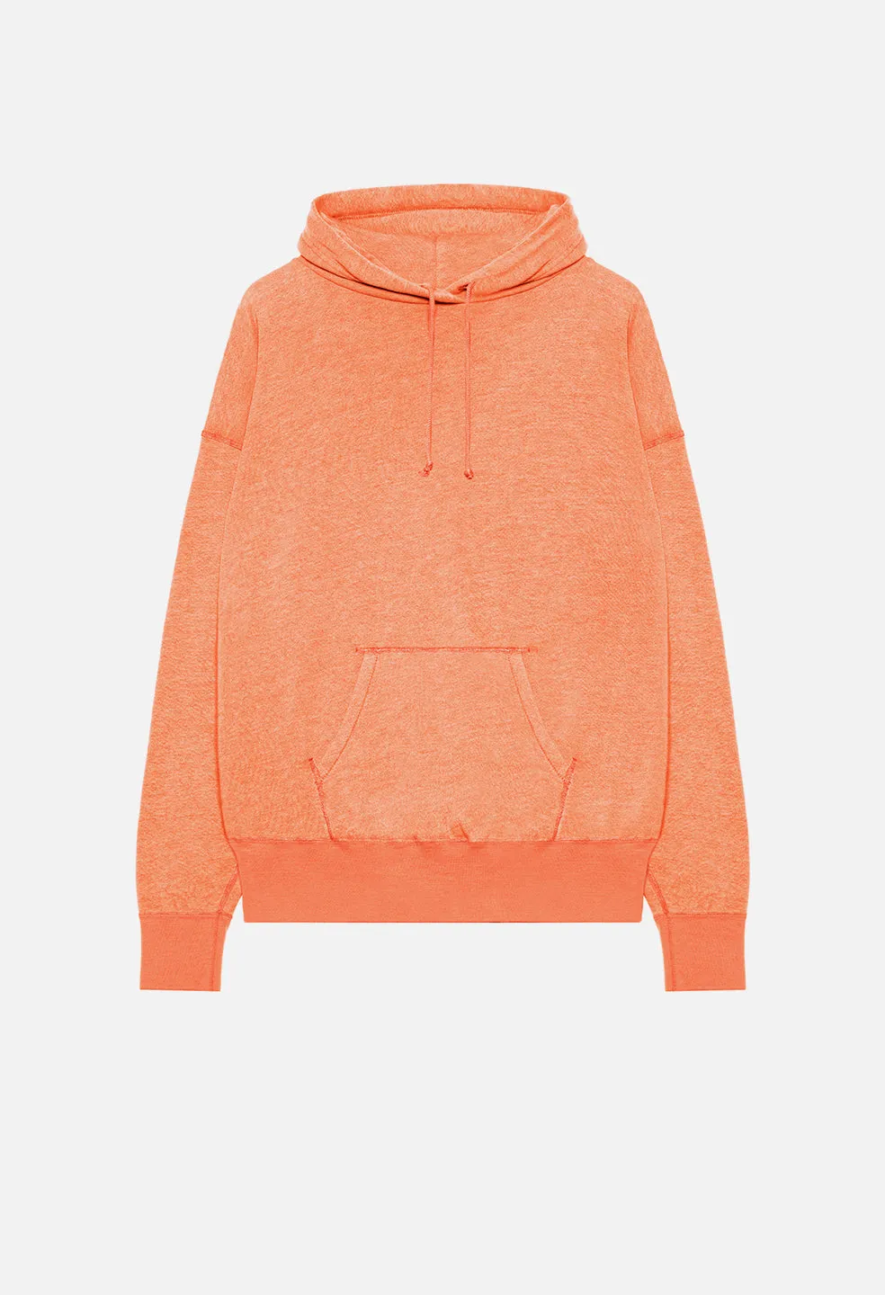 Vintage Fleece Hoodie / Orange