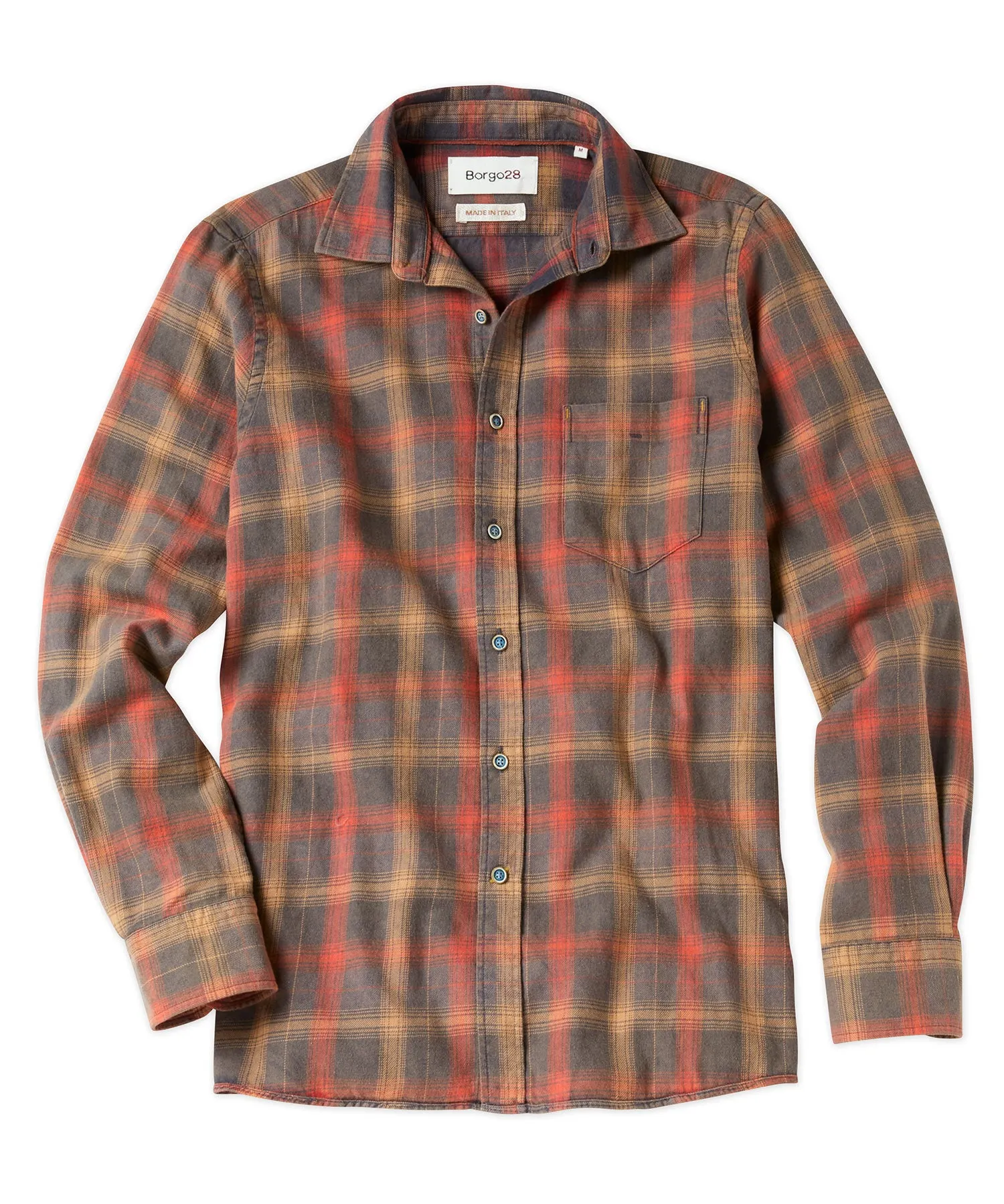 Vintage Plaid Flannel Shirt