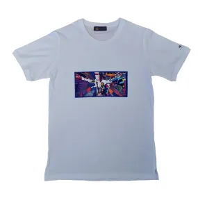 White Label Printed Tee - White