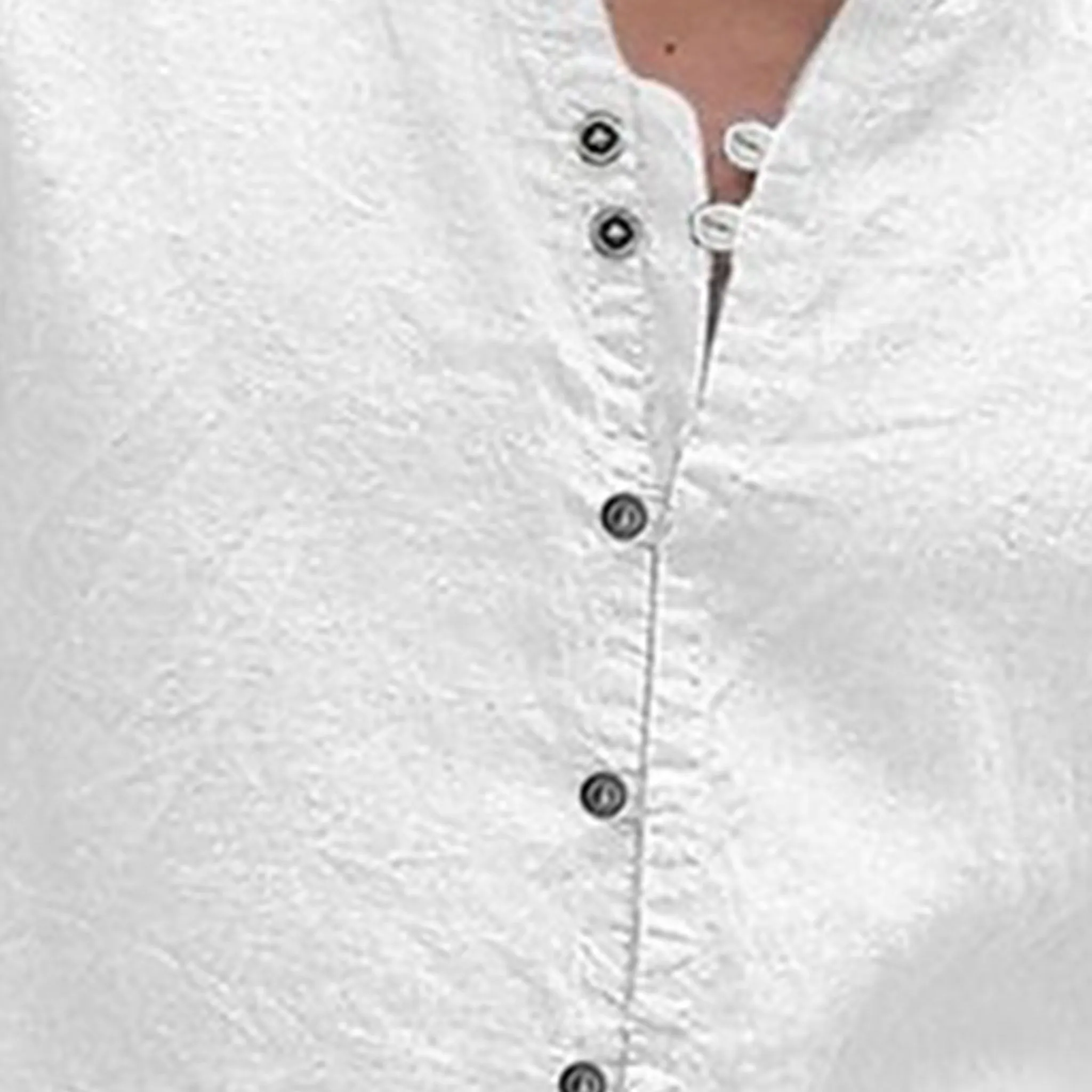 White Retro-style Holiday Shirt For Men