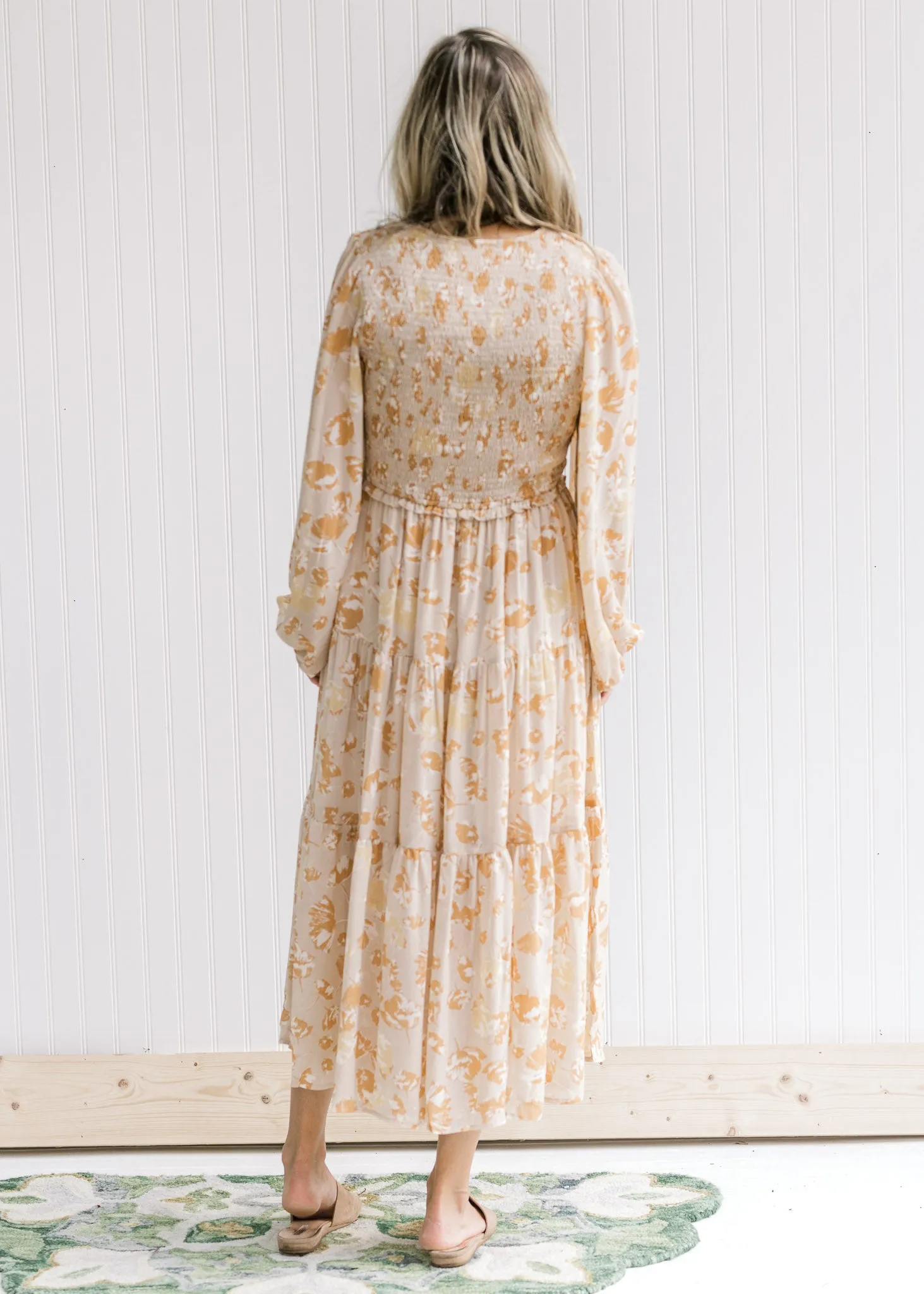 X Evy Maxi Long Sleeve Dress