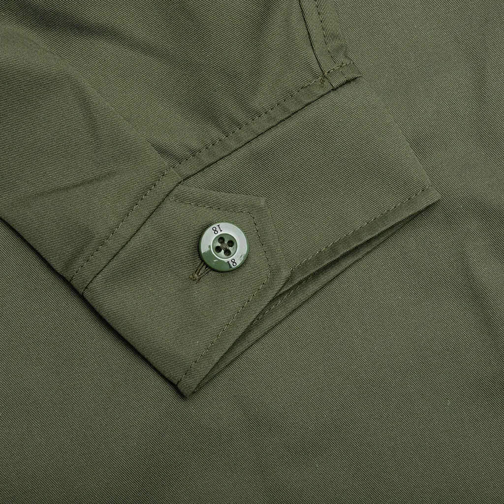 Zip Work Jacket - Olive Drab